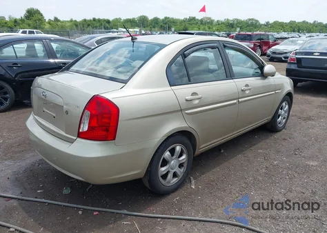 2006 Hyundai Accent Gls из США, поврежденный, VIN KMHCN46C26U037605